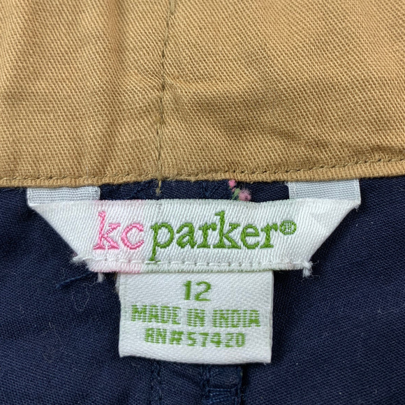 🔥KC ParkerPants Cropped Patchwrok Size 12 - Picture 3 of 8